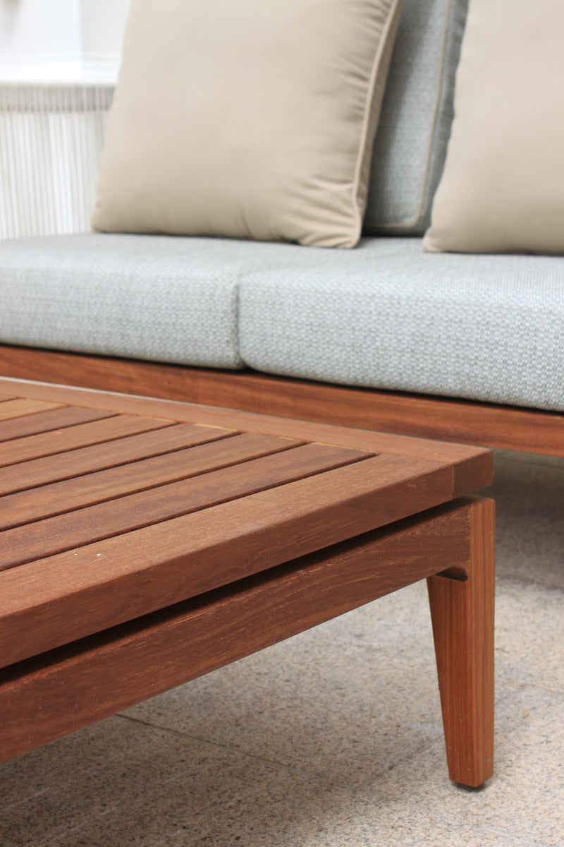 Weave Patio Coffee Table - Rectangular