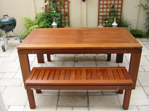 Outdoor Dining Table & Bench Sets (6 & 8-seater)