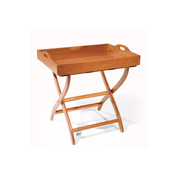 Wood Butler's Tray_can be used as a side table or bedside table