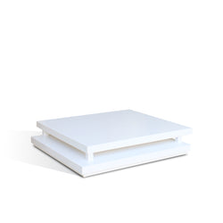 SUNLINE SQUARE COFFEE TABLE - 1200x1200x200 (White)